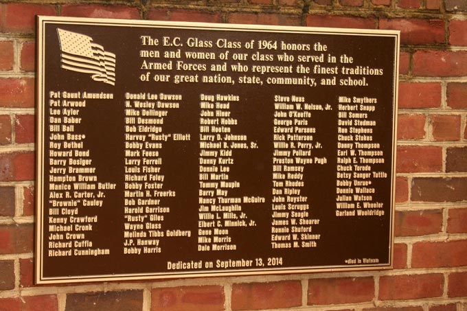 ECG Class of 1964 military plaque